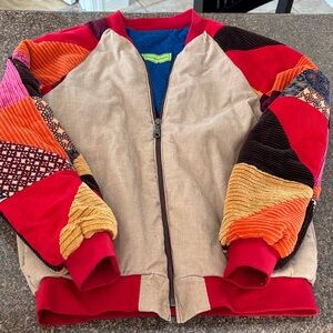 THE MORE THE MARYERR LADIES MULTI PATCH JACKET-S